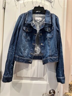 Old Navy Women's Denim Jacket Blue Sz M
